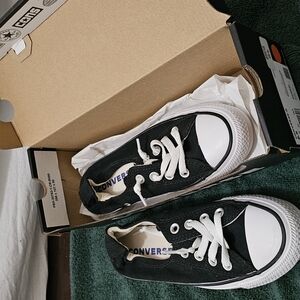 Converse Womens Black and White Sneakers